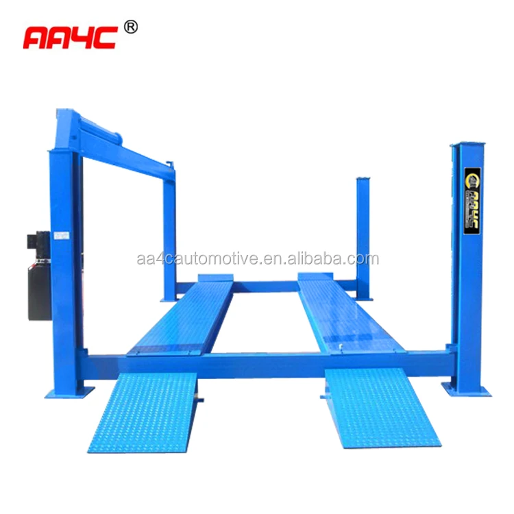 AA4C  10T 20T  bus ramp  truck  hoist heavy duty lift Hydraulic 4 post  vehicle lift vehicle parking system  vehicle ramp