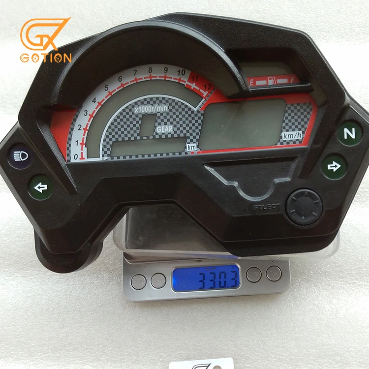 Wholesale Custom FZ-16 12000r/min Motorcycle Digital Speedometer