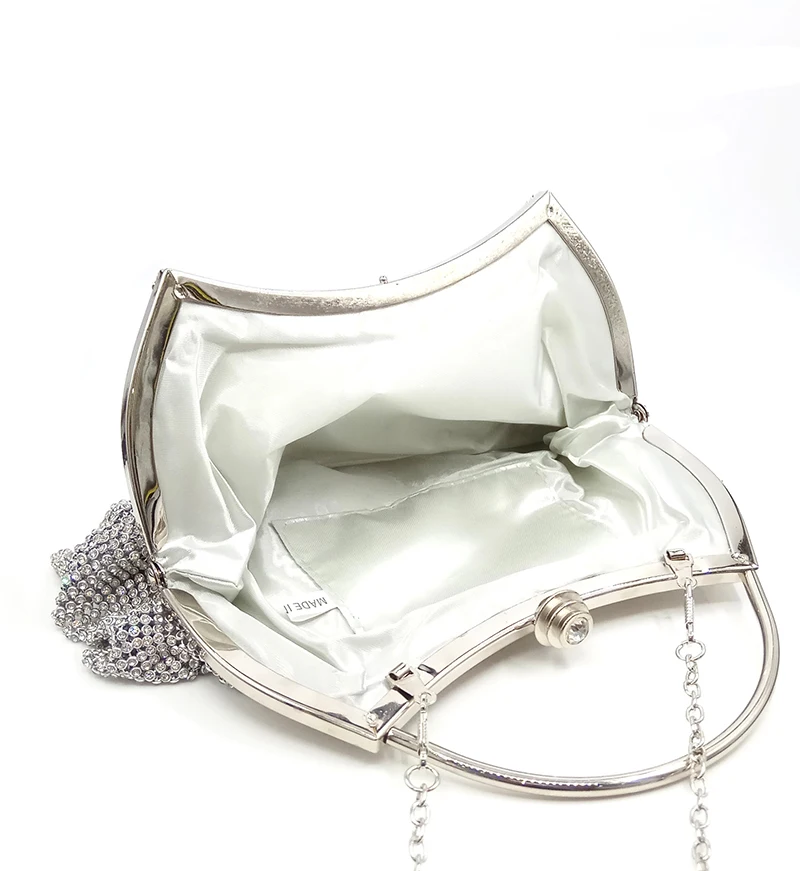 
Luxury ladies diamond tote bag evening dinner clutch bag 