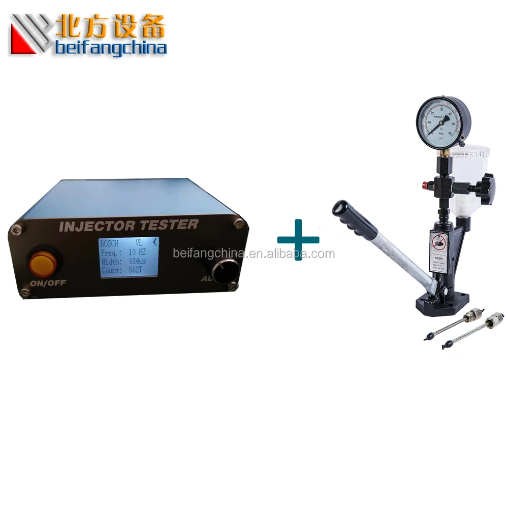 CE ISO Certificate and 1 Year Warranty New Model Diesel injector  nozzle pop  tester PS400A for manual operation