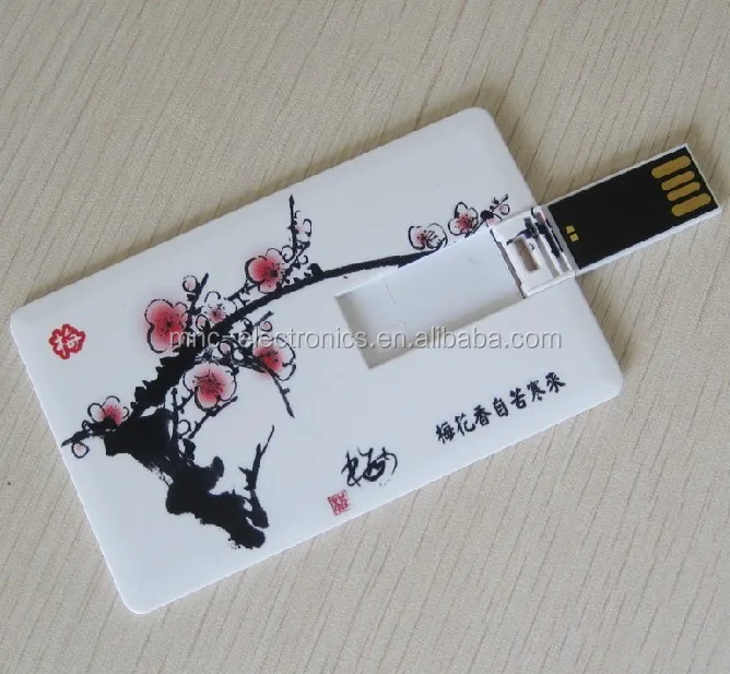 Best promotion gift free file preloading plastic material blank credit bank card usb flash disk on key drive 1G 2GB 4GB 8GB 16GB