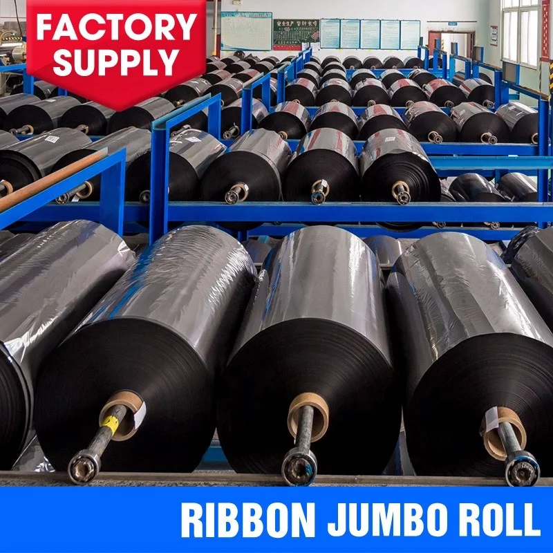 TTR Jumbo Roll 910mm*16300m Thermal Transfer Ribbon Wax Resin Barcode Ribbon
