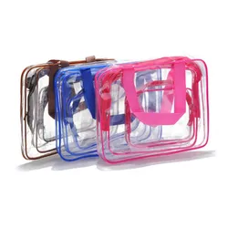 Wholesale quality waterproof  PVC make-up bag environmental protection custom-made