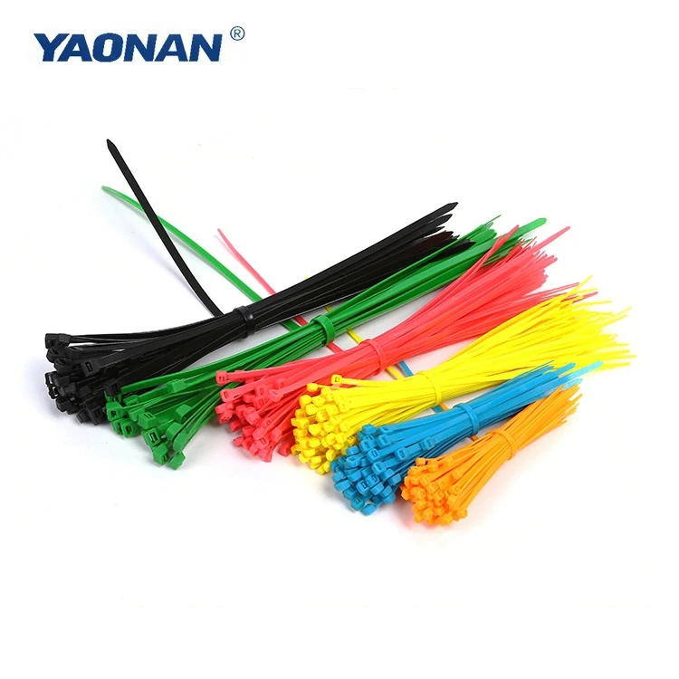 Nylon plastic cable tie manufacturers/zip ties size/twist cable tie