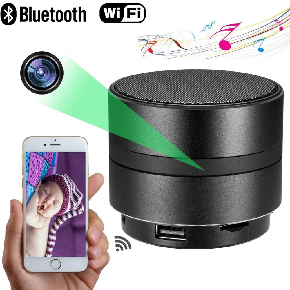  Беспроводная Bluetooth-камера со скрытым динамиком Wi-Fi