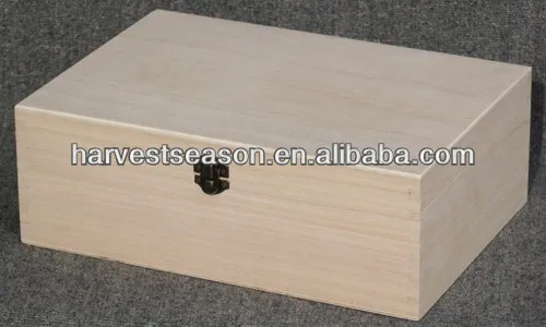 прекрасный unfished деревянная коробка чая