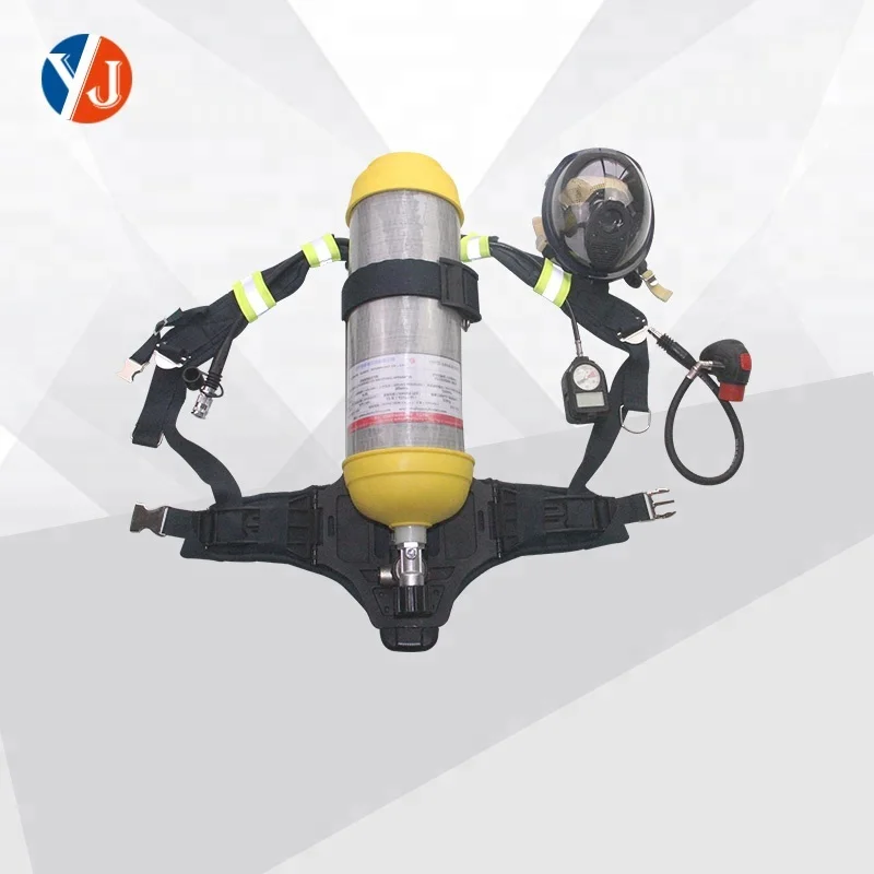 Автономный дыхательный аппарат с положительным давлением, сжатый воздух, безопасное дыхание SCBA