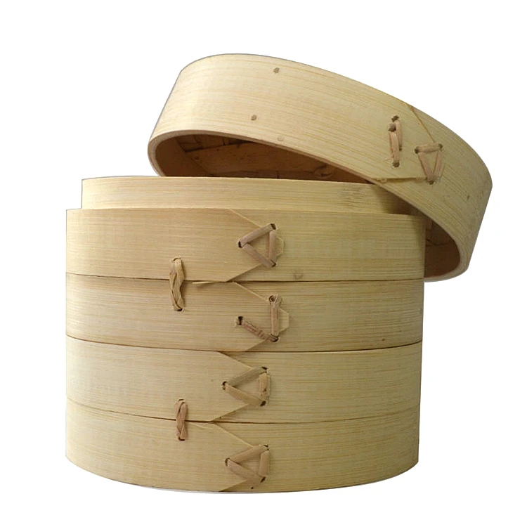 Hot Design Multilevel Eco-friendly Bamboo Steaming Basket