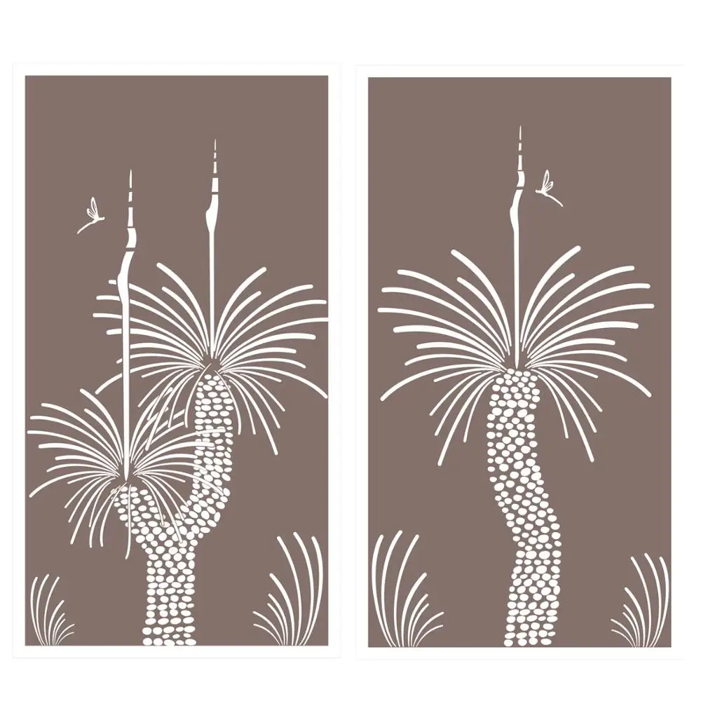 Iqaluit corten steel metal fence panels