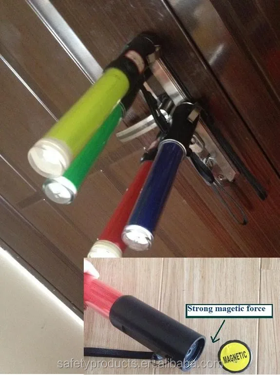 26cm red hot sale plastic police baton