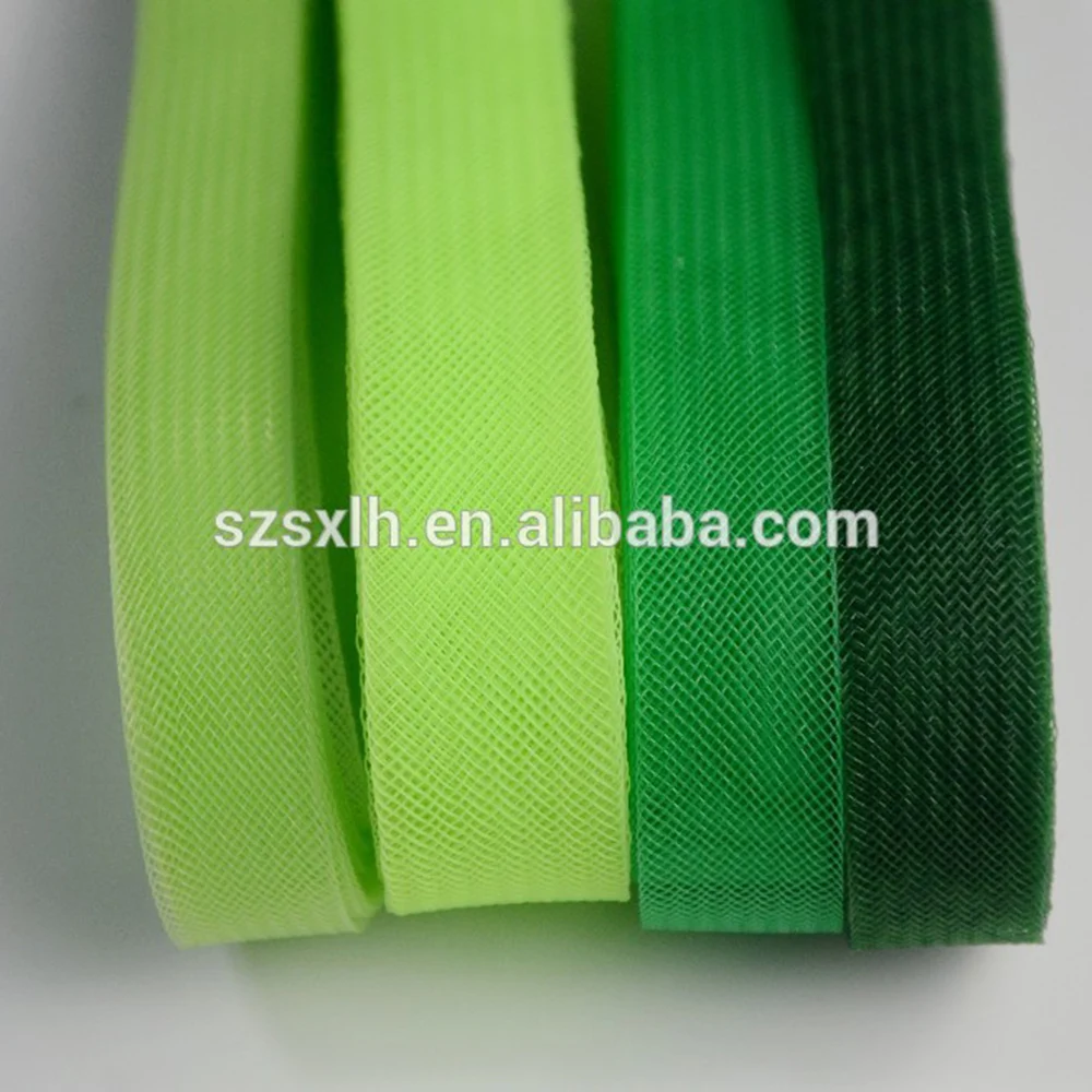 3' Inch Polyester soft Horsehair Braid crinoline selling per Roll for dresses or hats 45 different colors