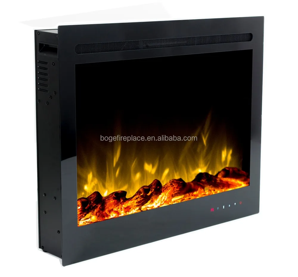 LED Artificial Flame Best Rated Wall Mount Electric Fireplace