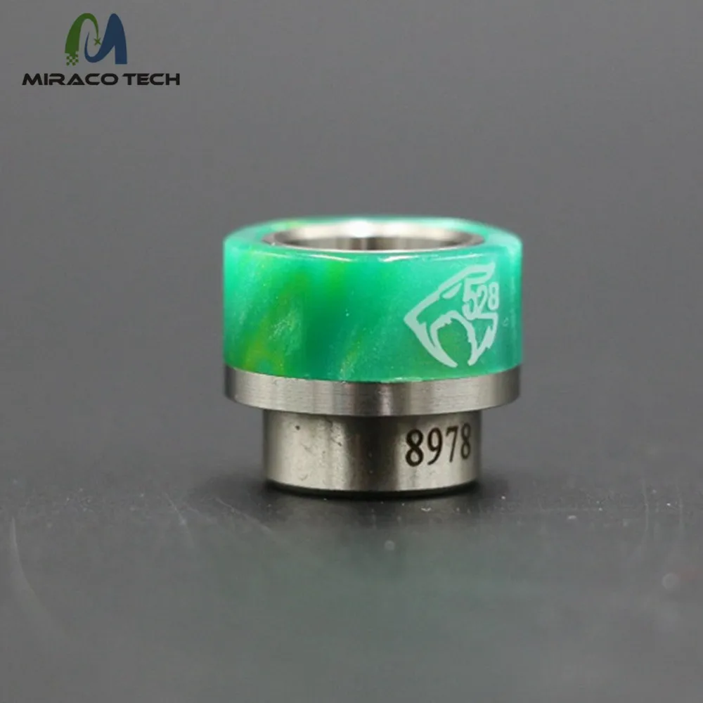 
Foggyman Epoxy Resin 810 Drip Tip E cigarette 810 Vape Mouthpiece for Kennedy Goon 528 RDA Atomizer 