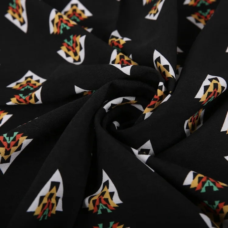 
wholesale new design100polyester custom print moss yoryu crepe chiffon fabric price per meter for dress 