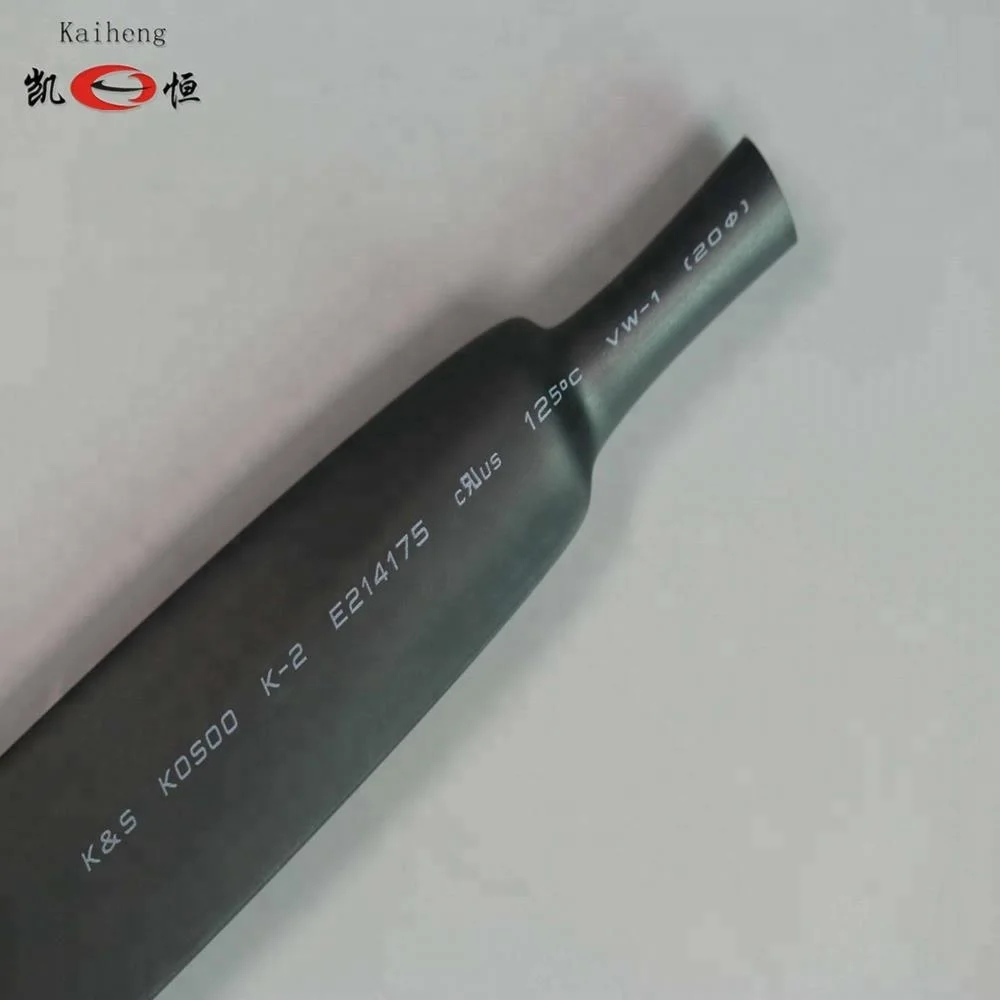 Halogen Free Fire Retardant Heat Shrink Tube Wire Harness Insulation Jacketing