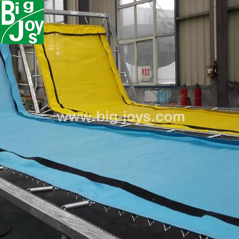 CE trampoline jumping mat customize size, trampoline jumping mat pp material