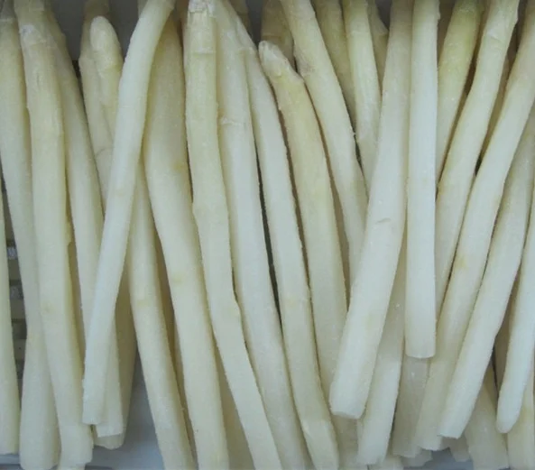 Frozen White Asparagus Organic IQF White Asparagus Cuts with good price