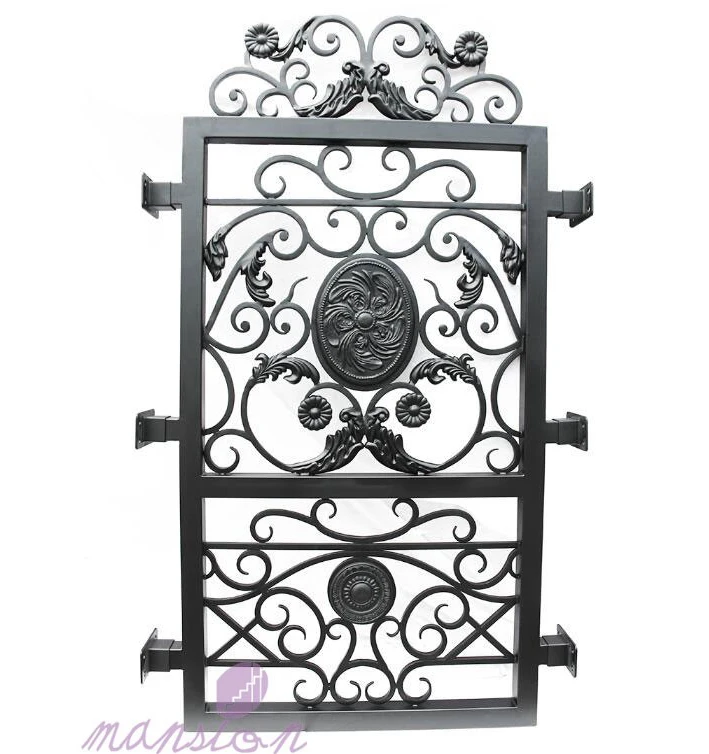 
Exterior Used Cheap Wrought Iron Fence Panels for sale 