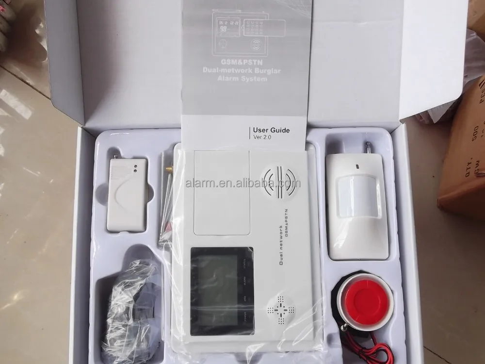 ЖК жилой мониторинга сигнализации услуги, Pstn сигнализации и gsm sim-карты сигнализации