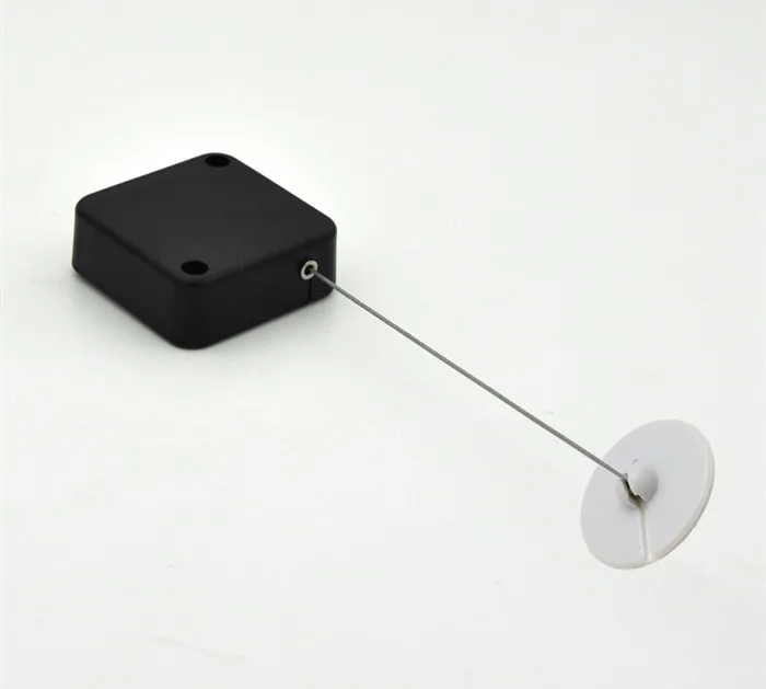 RW1702 Anti-theft Recoiler with Split Round Base install by adhesive tape sticker