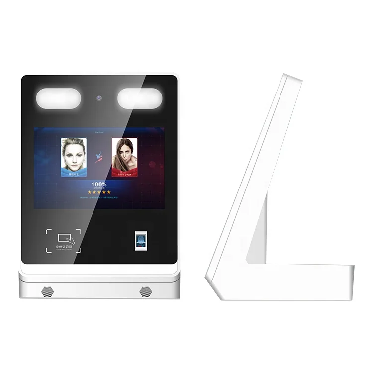 
2019 latest desktop face and ID card identification camera system with free software 