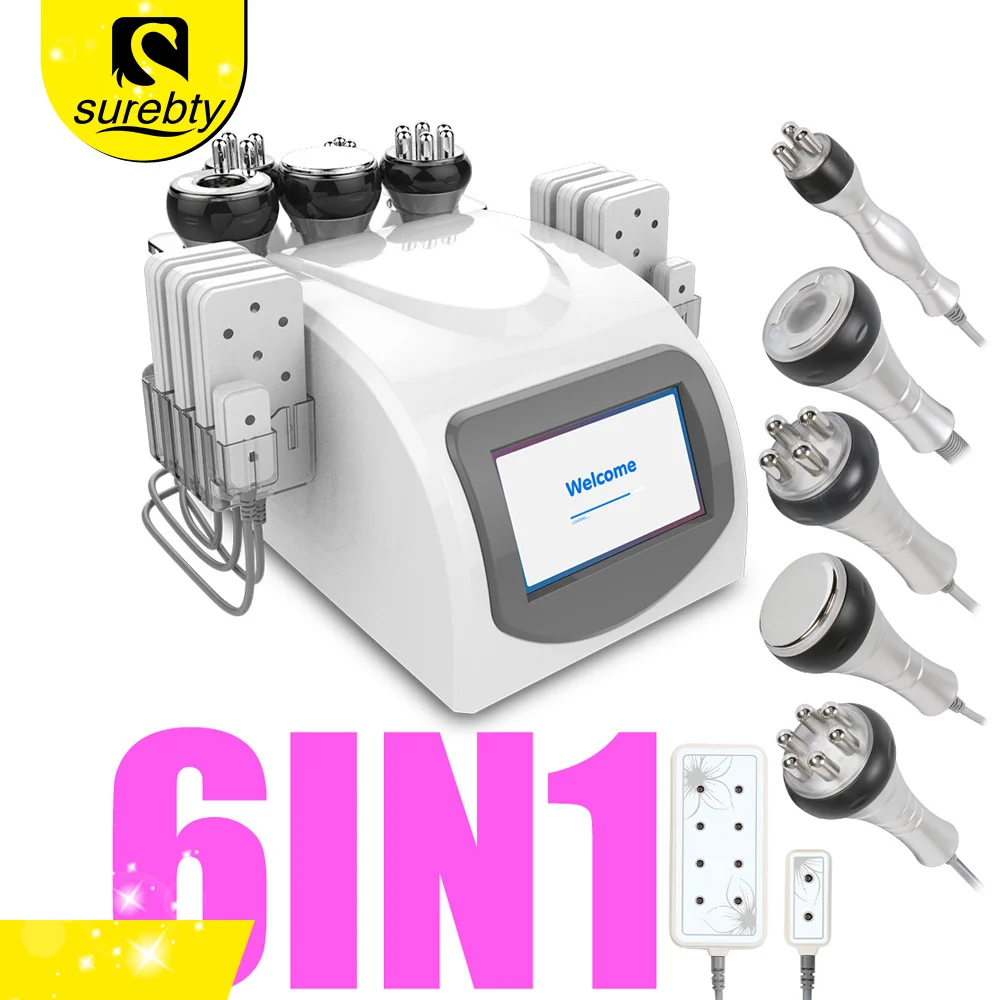  Surebeauty Многофункциональный WL-939S 40 кГц ультразвуковой кавитации радио lipolaser для похудения красоты машина целлюлита горения