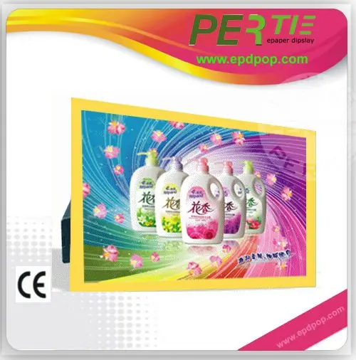 реклама мобильный дисплей в помещении мигает дисплей с epaper Epop дисплея рисунком