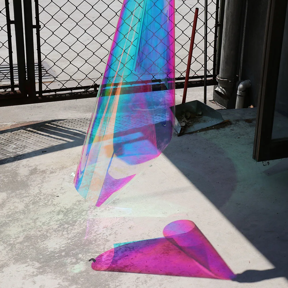 Colorful Effect Iridescent Window Film Decorative Dichroic Glass Sticker