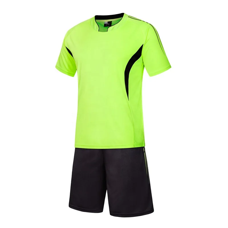 China Factory Direct Sell 100% Polyester  Kids Football Jersey T Shirt With Competitive Price Wholesale