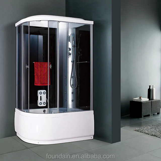 
Большая душевая кабина с 4 боковыми стенками 