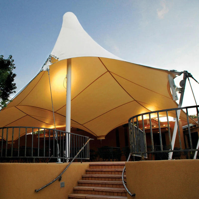 Membrane steel structure manufacturing stadium roof