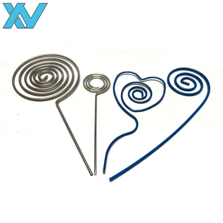 DIY assorted colors metal wire craft OEM desk memo holder clip cake Accessories