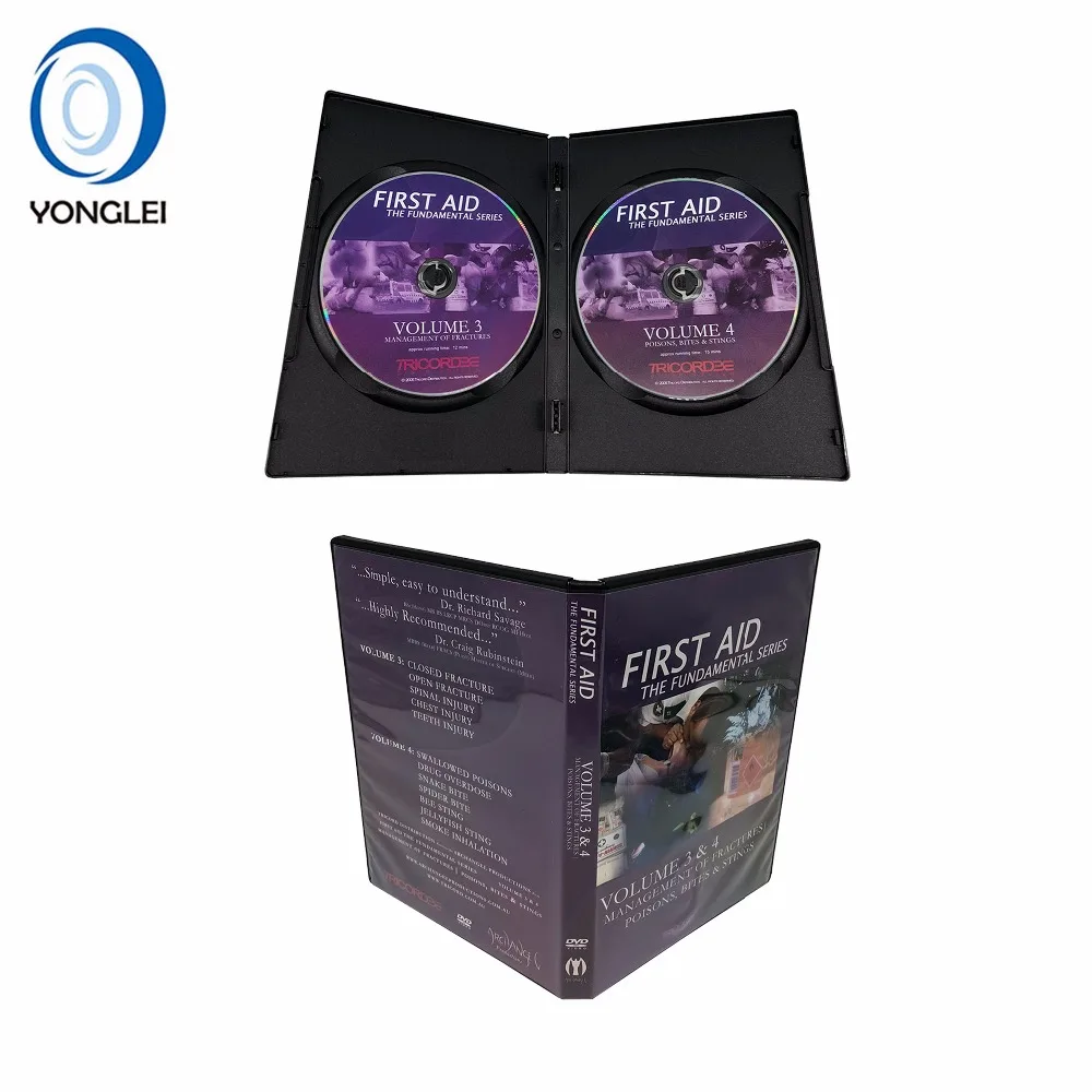 DVD slipcase and cheap CD DVD disc DVD replication packaging
