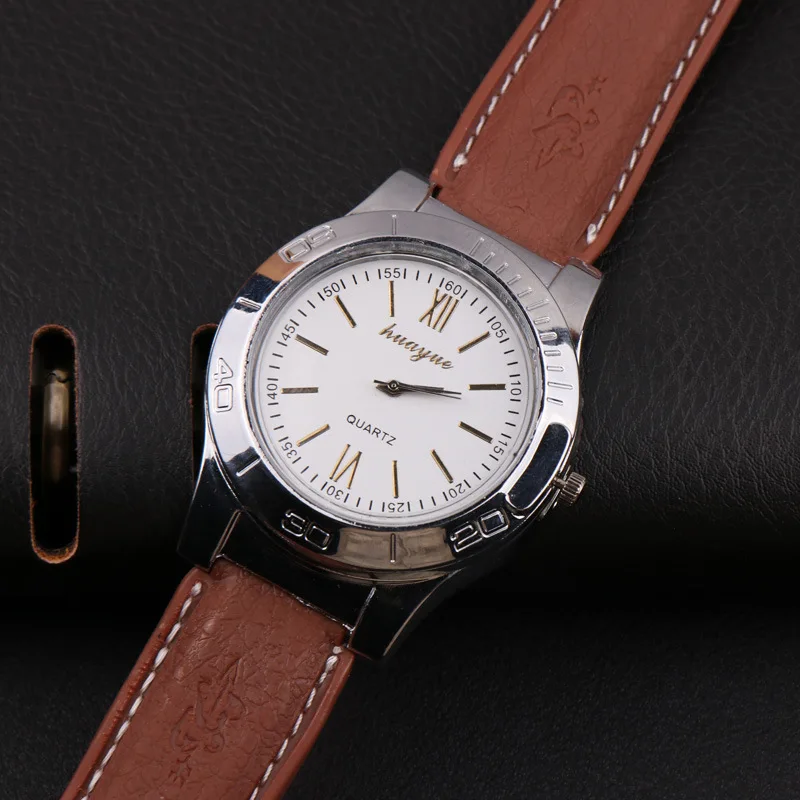 Unique design windproof usb cigarette lighter watch electric lighters for man