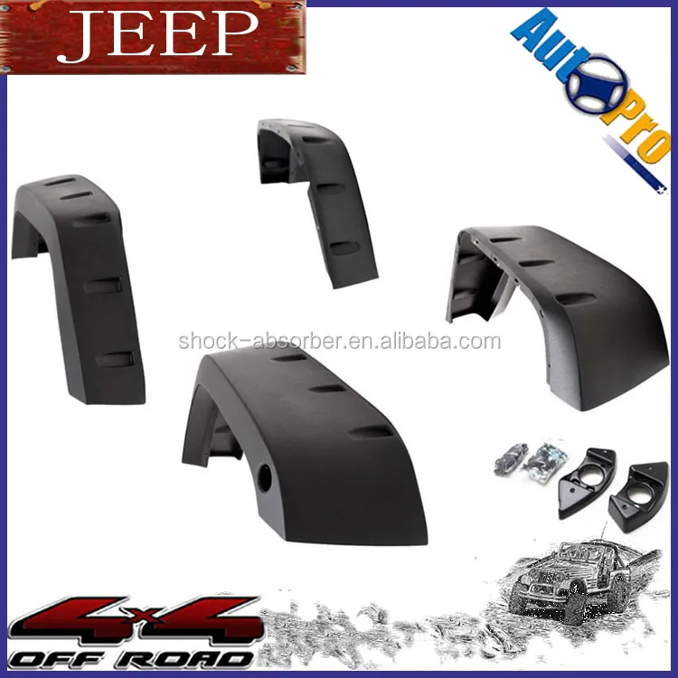
Off Road wheel arch fender flares 4x4 JEEPs WRANGLERs jk fender flares 
