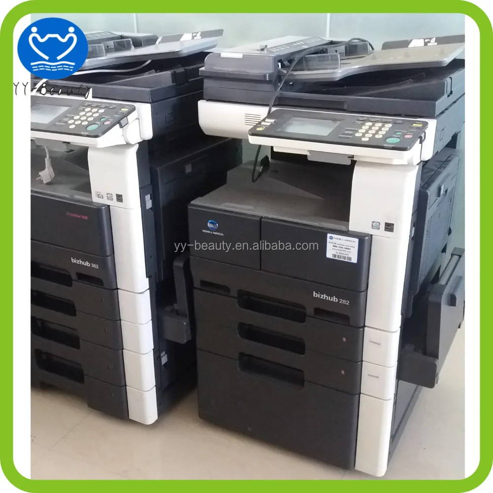  Черно-белые недорогие использованные копировальные машины Konica Minolta BH 362