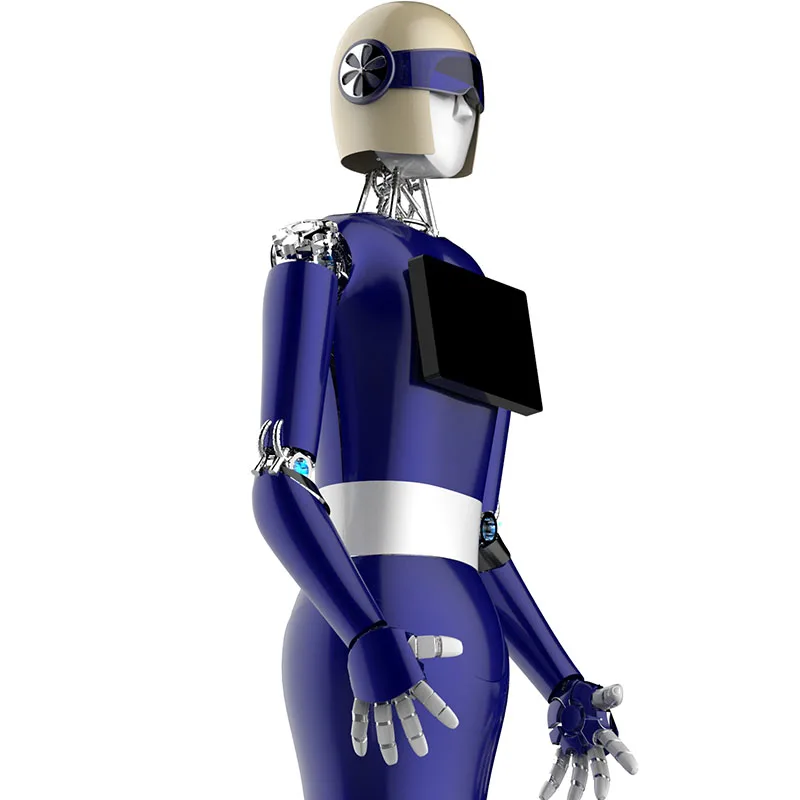 most popular ai welcome service  bar hotel mall face recognition reception  robot