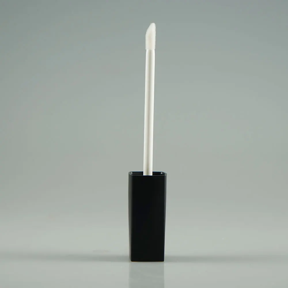 Gloss / Matte black 8ml 7ml lip tint bottle , lip gloss tube ,square lip stick container