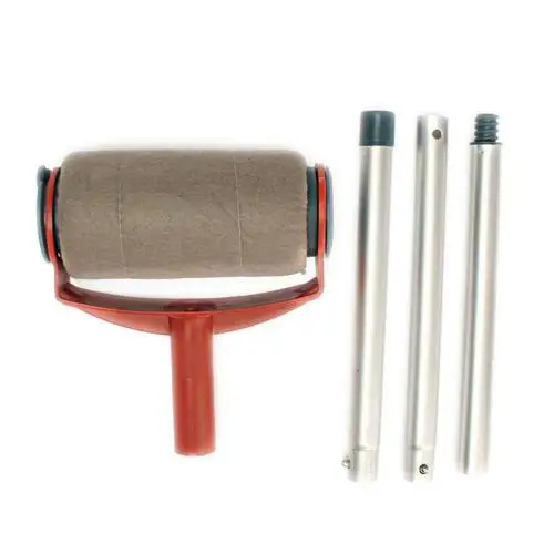 
Venustas Paint Roller Brush Kit 5/6 Pcs Paint Runner Pro Brush Flocked Edger Room Wall Printing for Home Office-Blue 