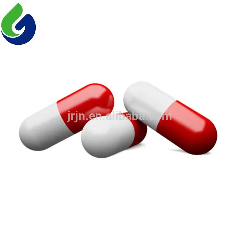 Halal empty pill capsules green/yellow