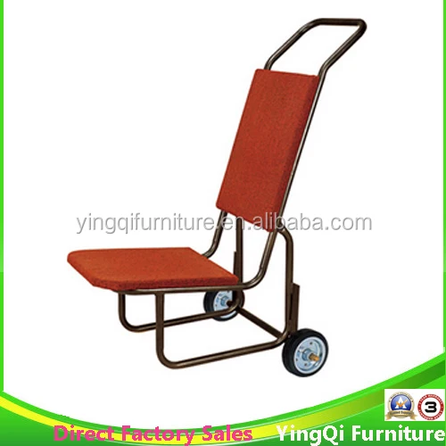 Stacking Hote Banquet Chair Church Chair Trolley Dolly