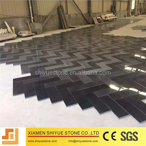 
Black and Grey Granite Paving Stone 