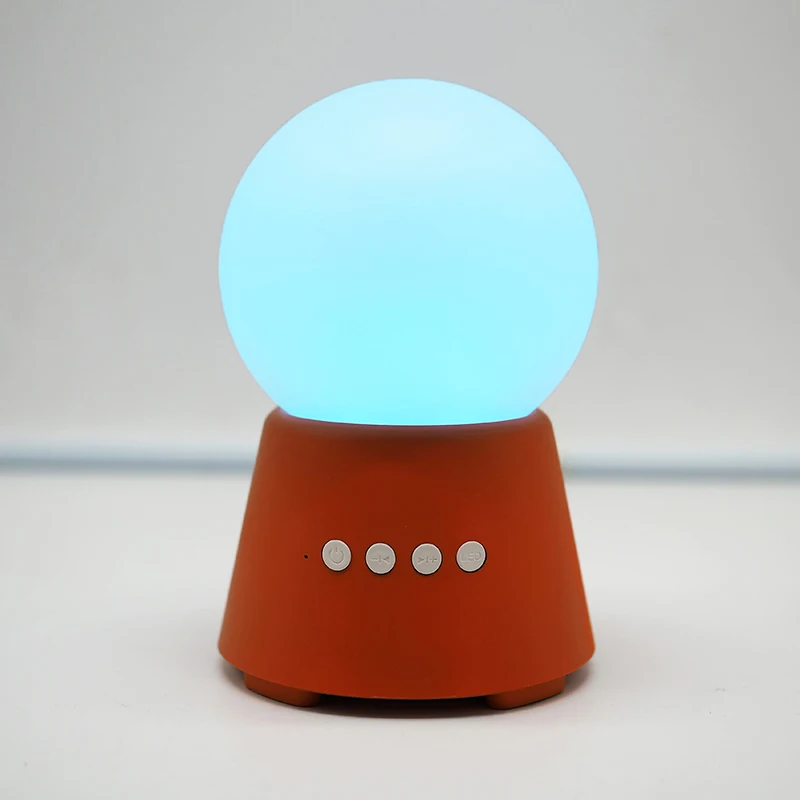 Красочные водонепроницаемый лампа светодиодная лампа сенсорный датчик Melody беспроводной динамик