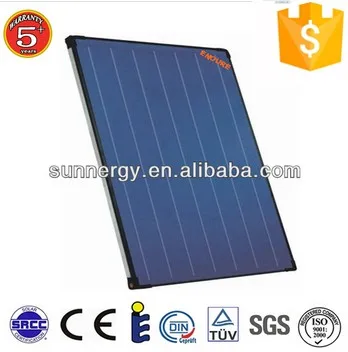 water heating system application and vacuum solar collector type thermal panel