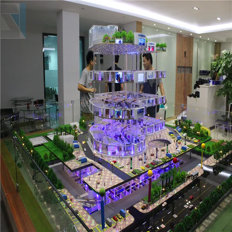 
Architecture Plans Models for Real Estate Handmade scale model 3d models famous building 