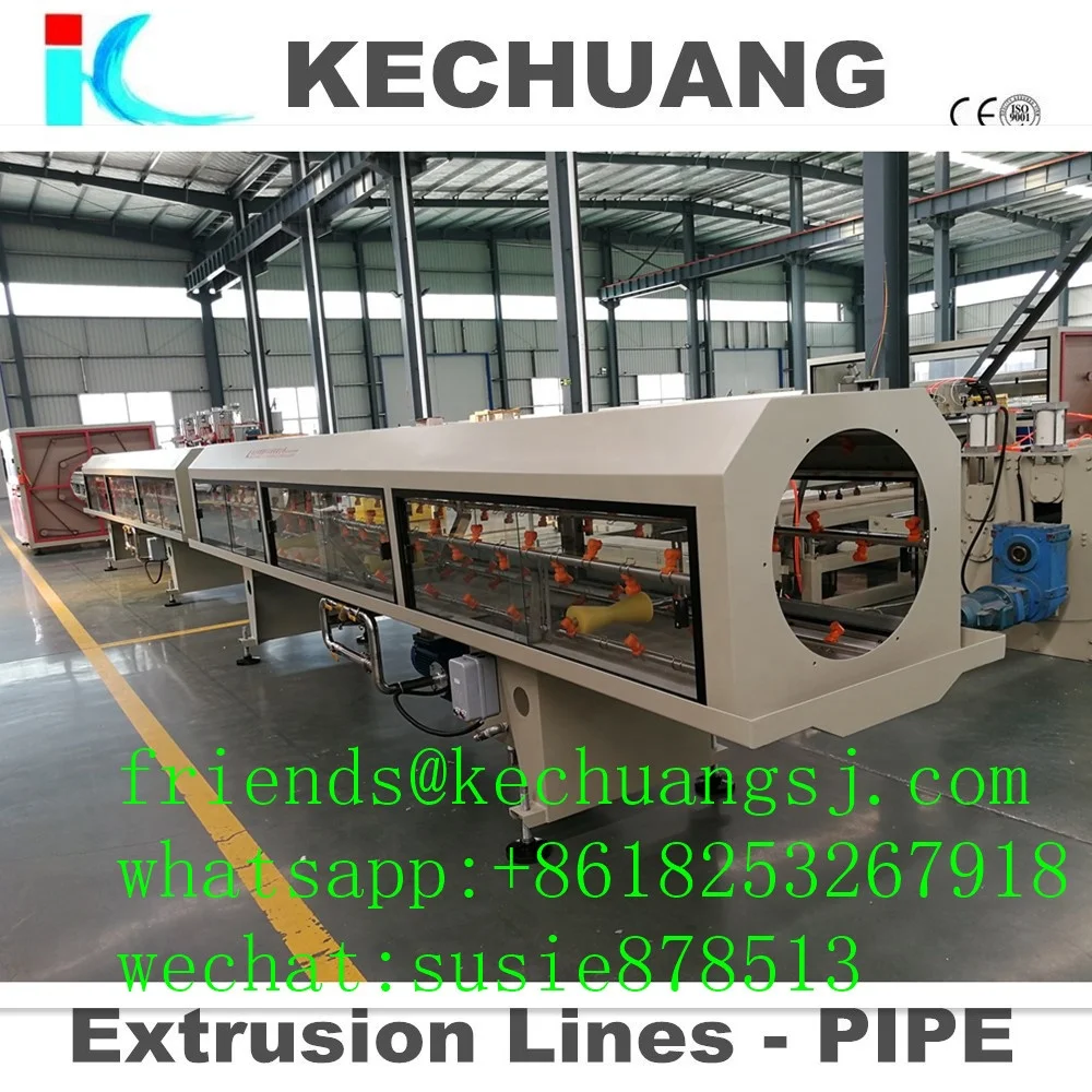 HDPE PE large diameter plastic pipe extrusion machine