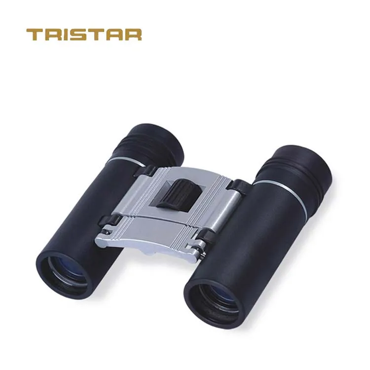 hot folding binoculars black/silver 8X Magnification for Nature Viewing Sporting telescope