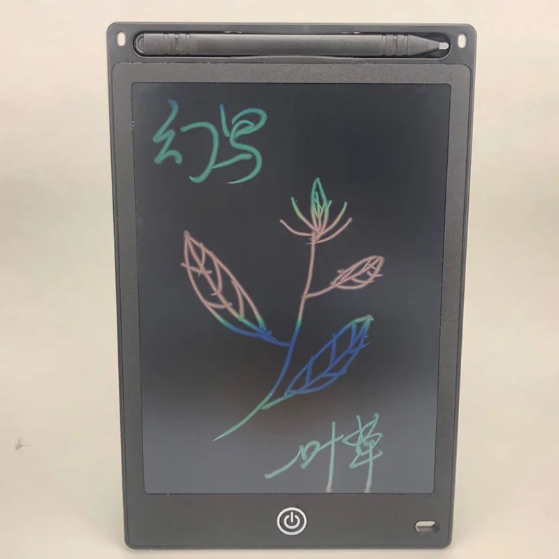 8.5 Inch No Ink Rainbow Colorful LCD Drawing Board Writing Tablets Erase Notepad No Chalk Slate Doodle Pad Electronic Blackbo