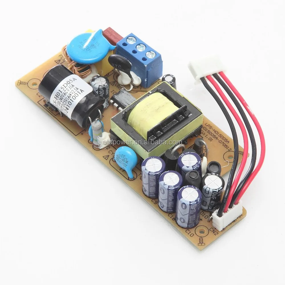 Model LPS-U018S05L 15W ac dc adapter class 2 transformer 5v PCB board
