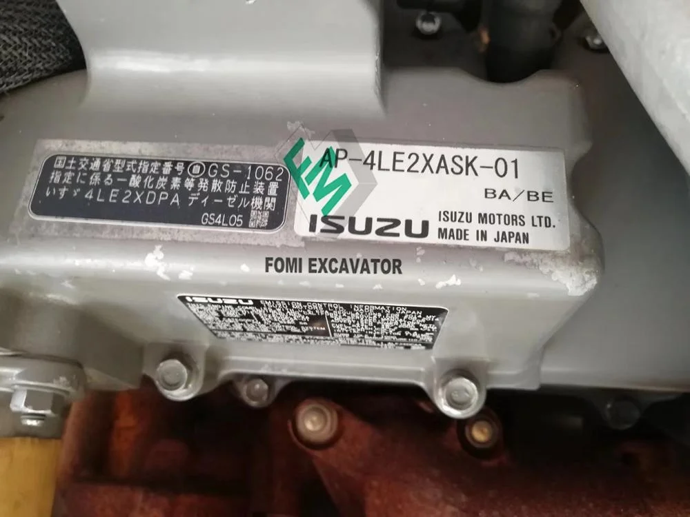 Полный двигатель ISUZU 4LE1 4LE2 для дизельного